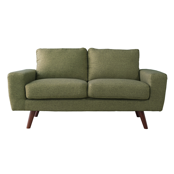 東谷 ソファ 幅150cm 2人掛 ひじ掛け ファブリック 布製 ローソファ