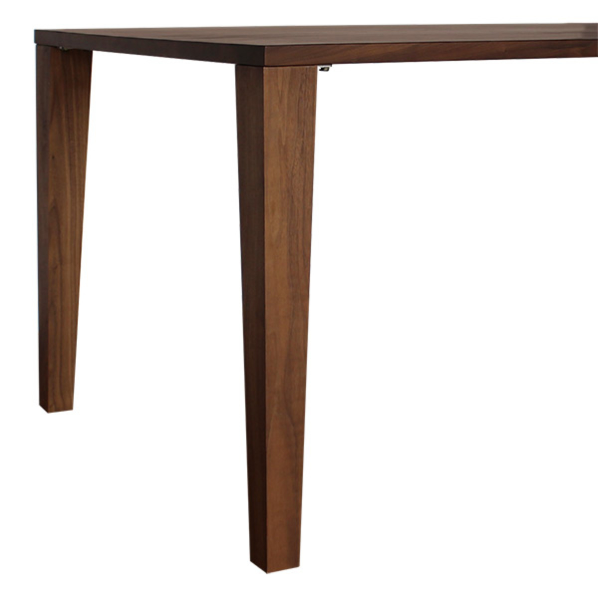 ダイニングテーブル 脚のみ 4本1組 木脚タイプ ウォールナット 天然木