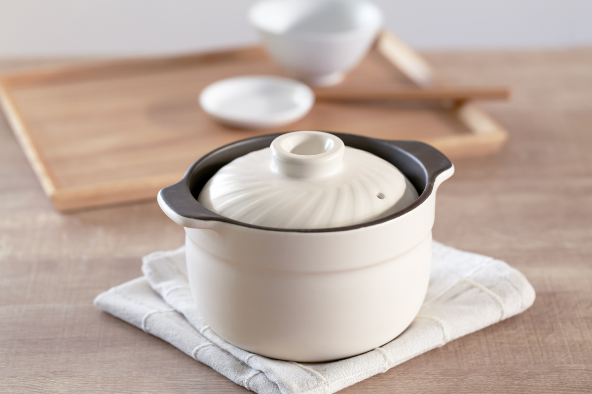 和平フレイズ 炊飯土鍋 2合炊き ガス火対応 みのり丈膳 電子レンジ対応