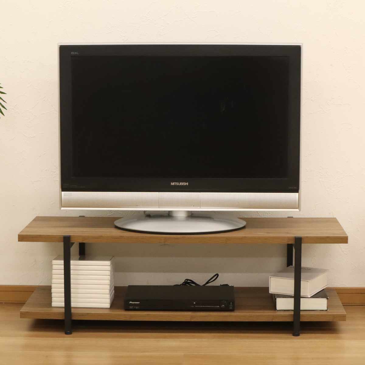 エイ・アイ・エス テレビ台 オープンタイプ ヴィンテージ調 幅105cm