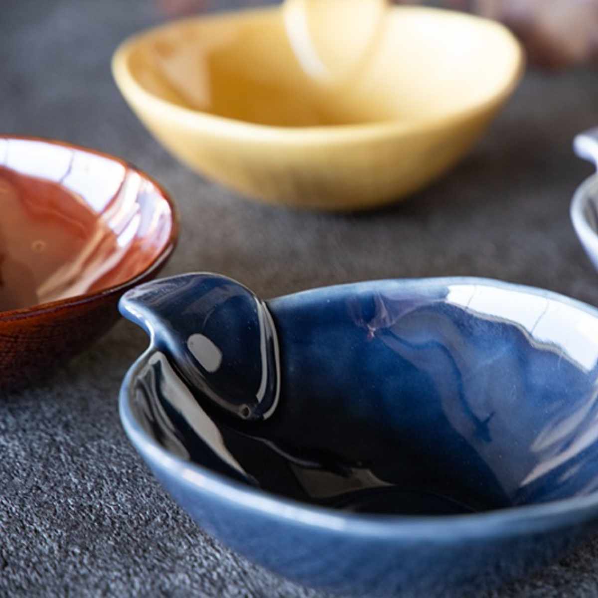 とんすい 15.5cm KOKO ココ 陶器 同色5個セット （ 食洗機対応 電子