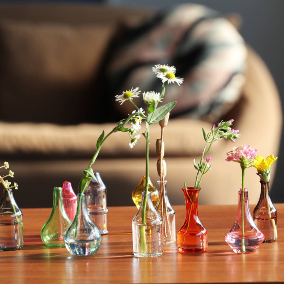 magnet 花瓶 マルメゾン ボトル フェー 5個入り 一輪挿し ガラス