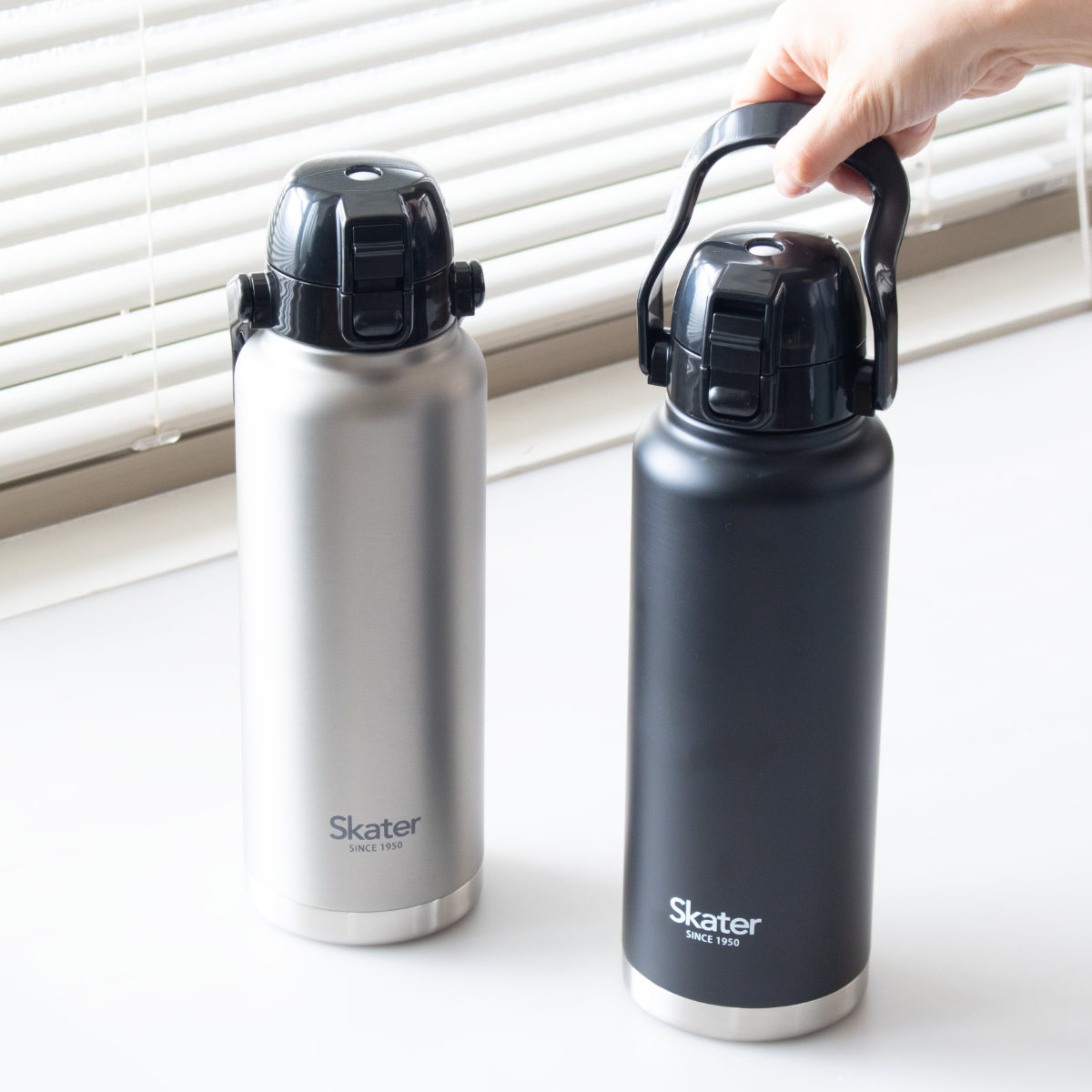 スケーター 水筒 1.2L ハンドル付ダイレクトボトル 保冷専用 （ 大容量
