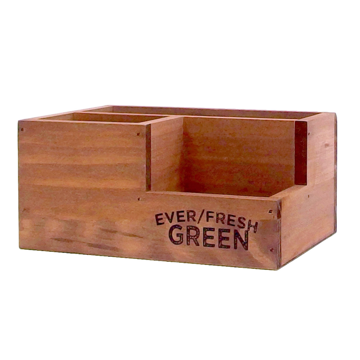 収納ボックス ポプラウッド デスクオーガナイザー 小物入れ （ 幅19.5