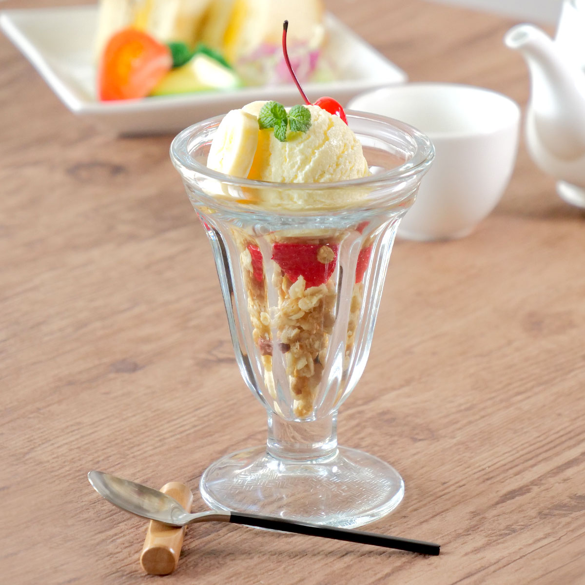 デザートカップ 185ml Libbey ファンテン ガラス （ デザートグラス