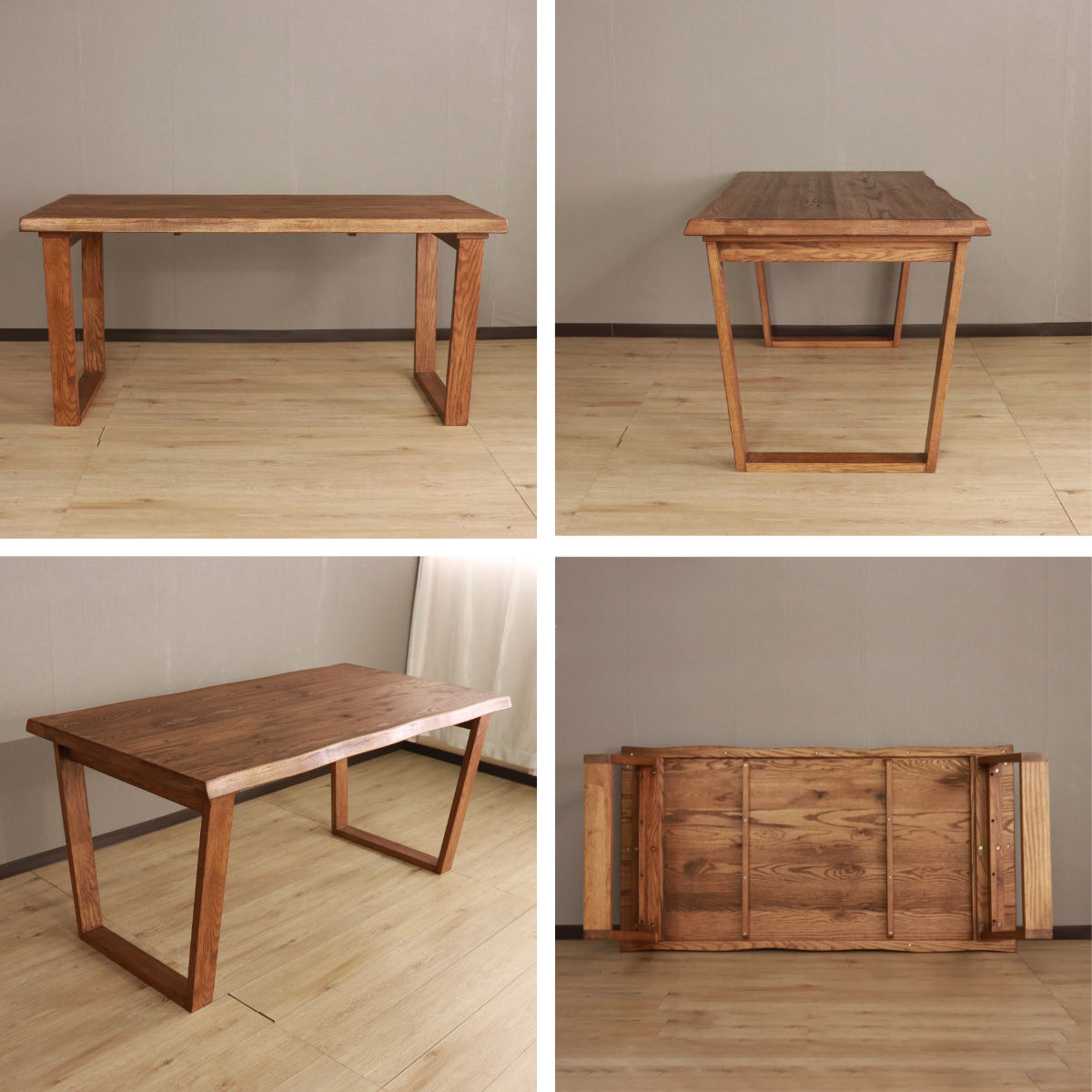 ダイニングテーブル 幅150cm ハイム （ 4人掛け オーク レッドオーク