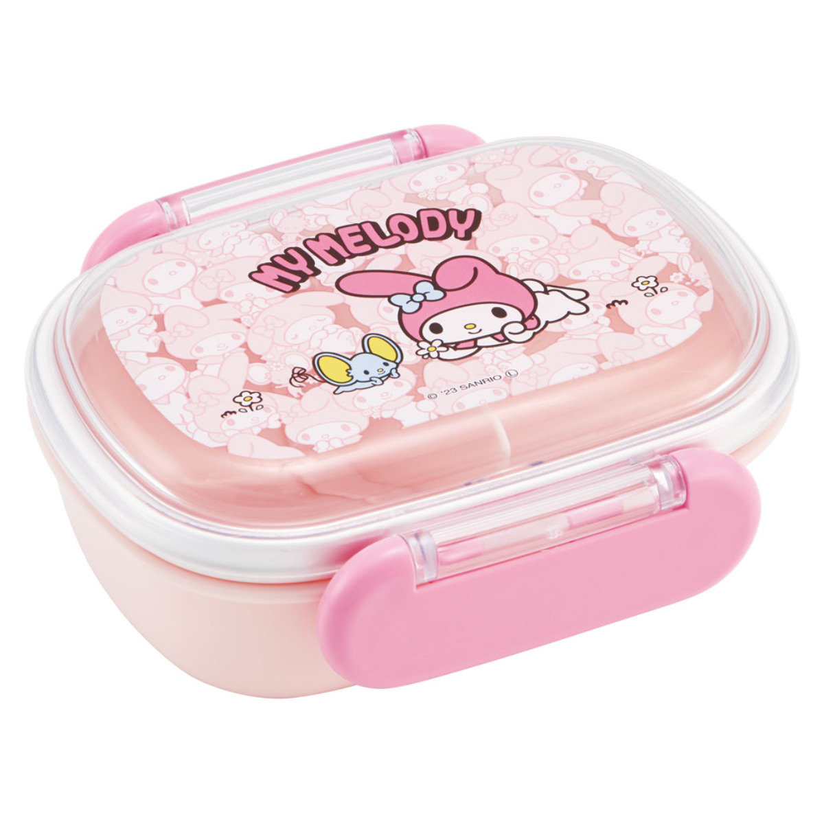 スケーター 弁当箱 1段 270ml ふわっとタイトランチ MMうしろうしろ