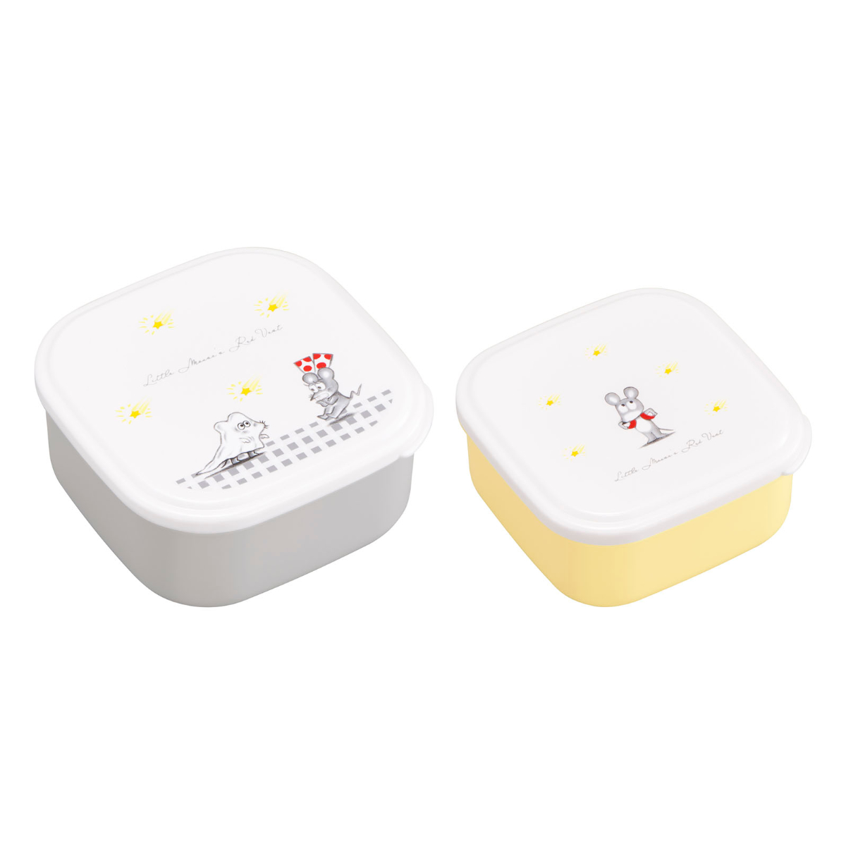 OSK（オーエスケー） シール容器 2個入り ねずみくんのチョッキ