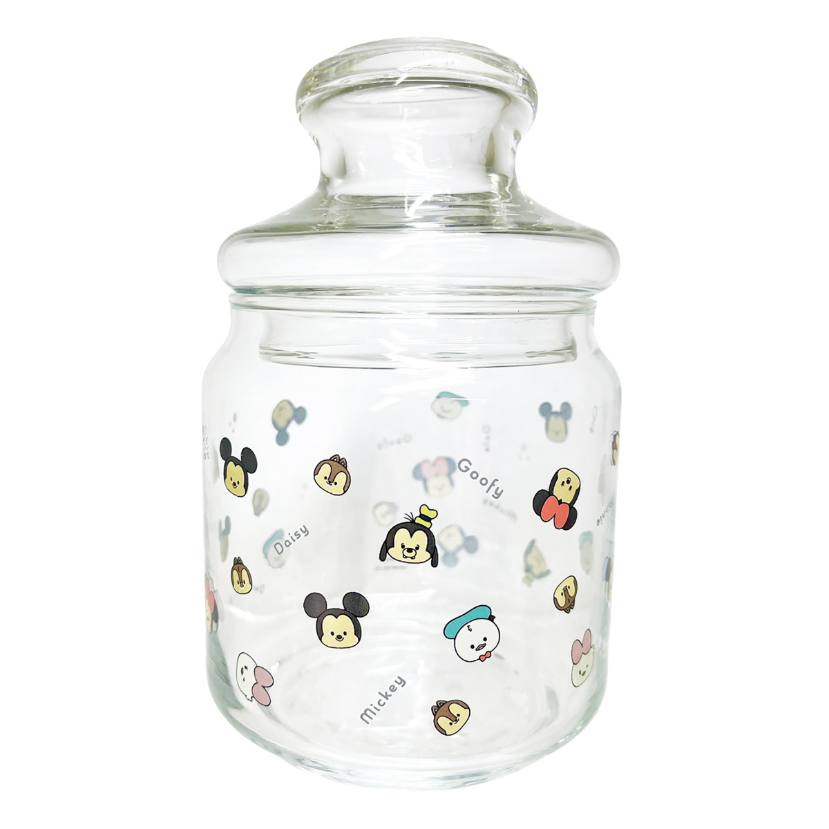 サンアート キャニスター 500ml ゆるるん ディズニー ガラス （ 保存