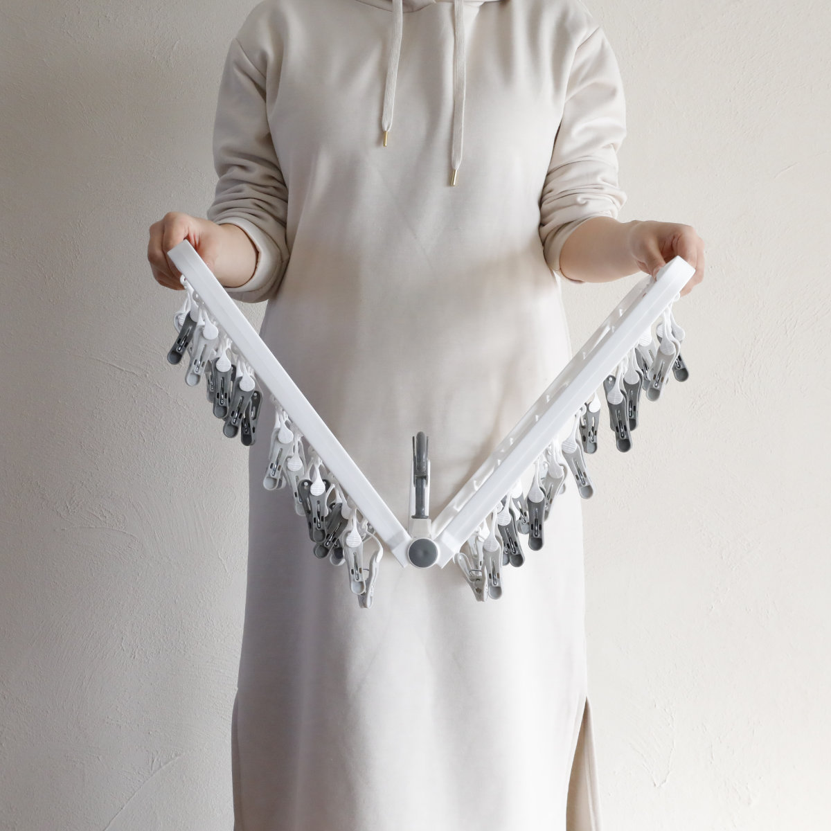 CB JAPAN（シービージャパン） 洗濯ハンガー The hangers 52ピンチ