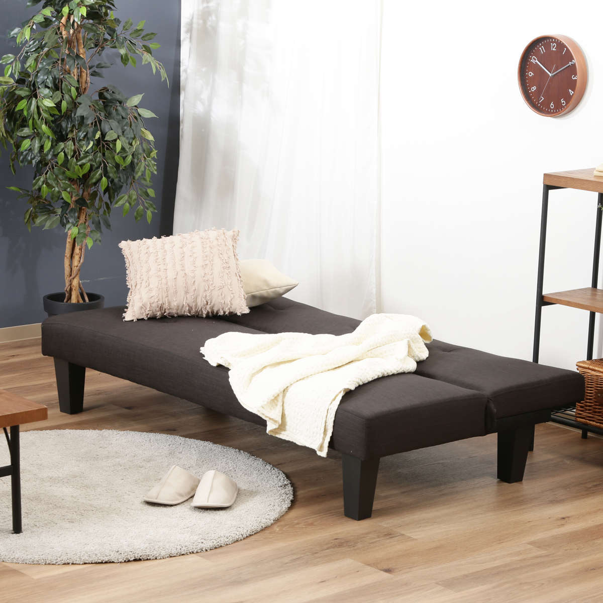 不二貿易（Fuji Boeki） ソファベッド 幅170cm 2人掛け スミス2