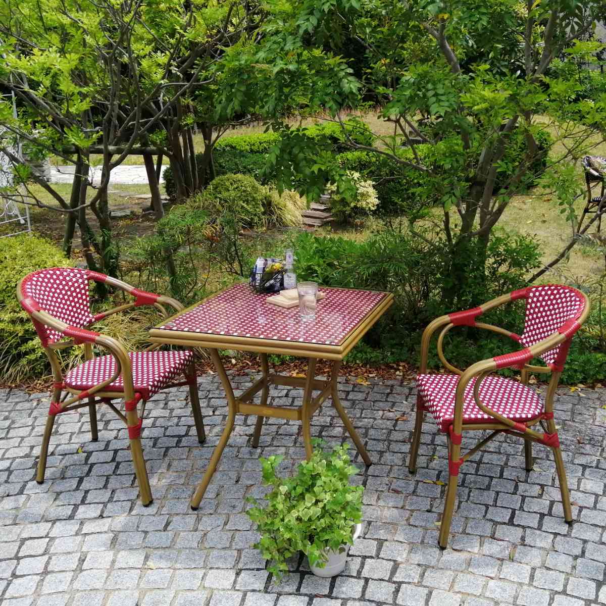 チェア プレジール 2脚セット （ ガーデンチェア ガーデン 庭 椅子