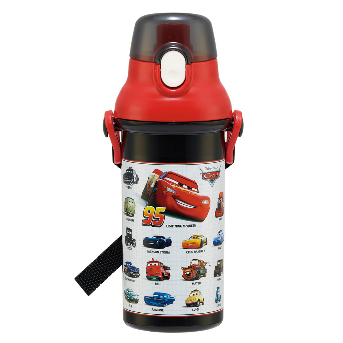 スケーター 水筒 480ml 抗菌直飲プラボトル カーズ25 （ カーズ 子供用