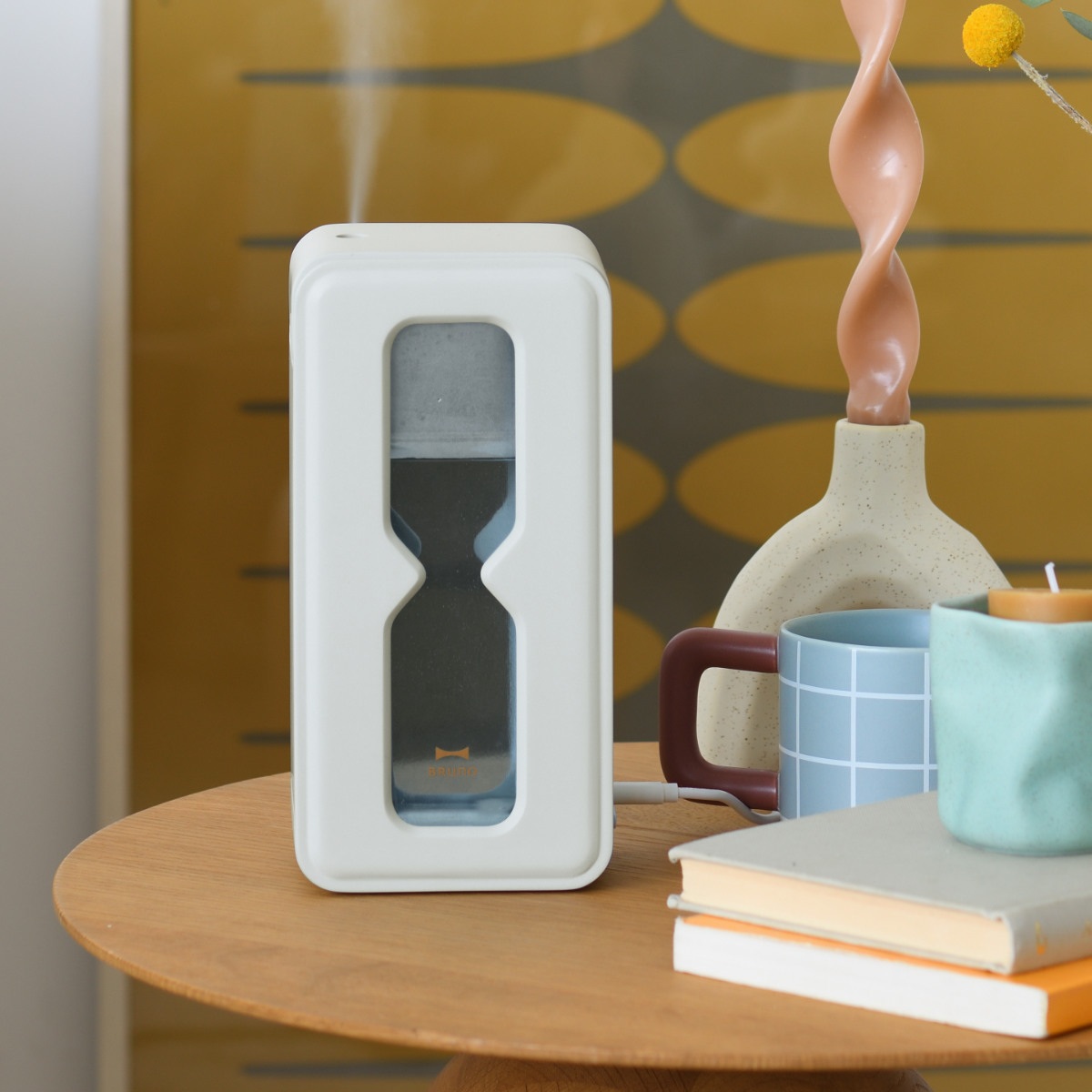 BRUNO（ブルーノ） 卓上加湿器 500ml TIMEFLOW MIST 超音波パーソナル