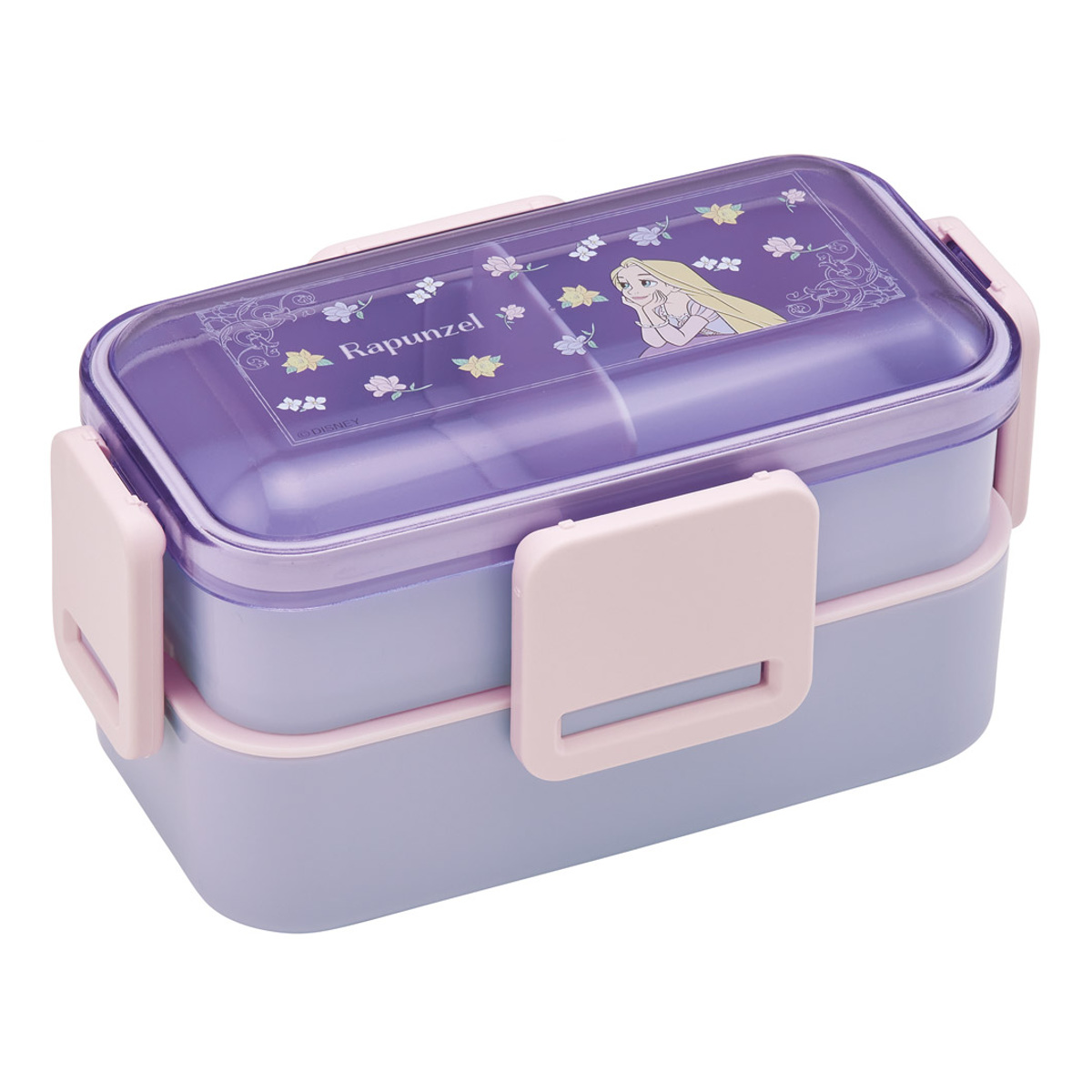 スケーター 弁当箱 2段 600ml 抗菌2段ふわっと弁当箱 ラプンツェル