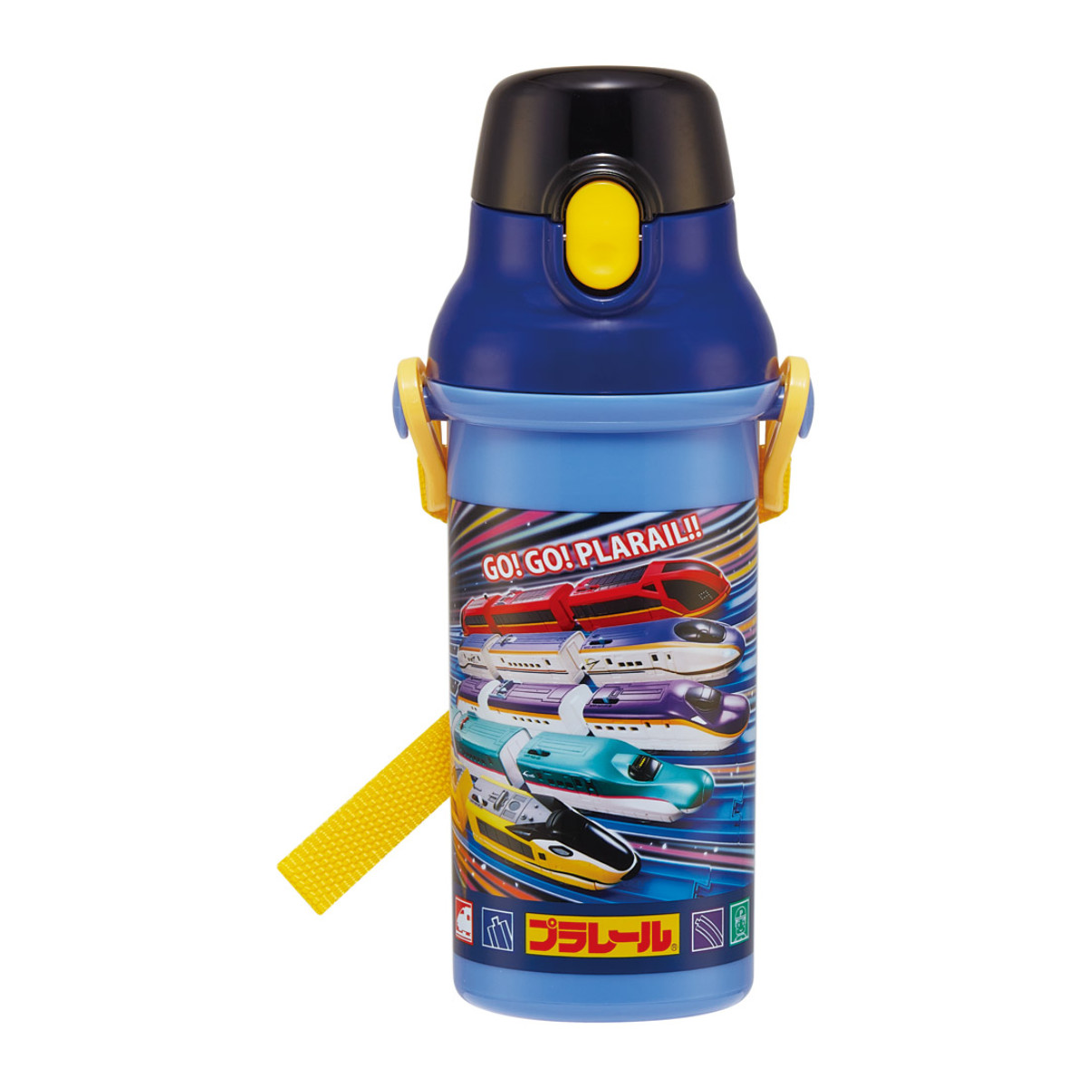 スケーター 水筒 480ml 抗菌直飲プラボトル プラレール25 （ 子供用