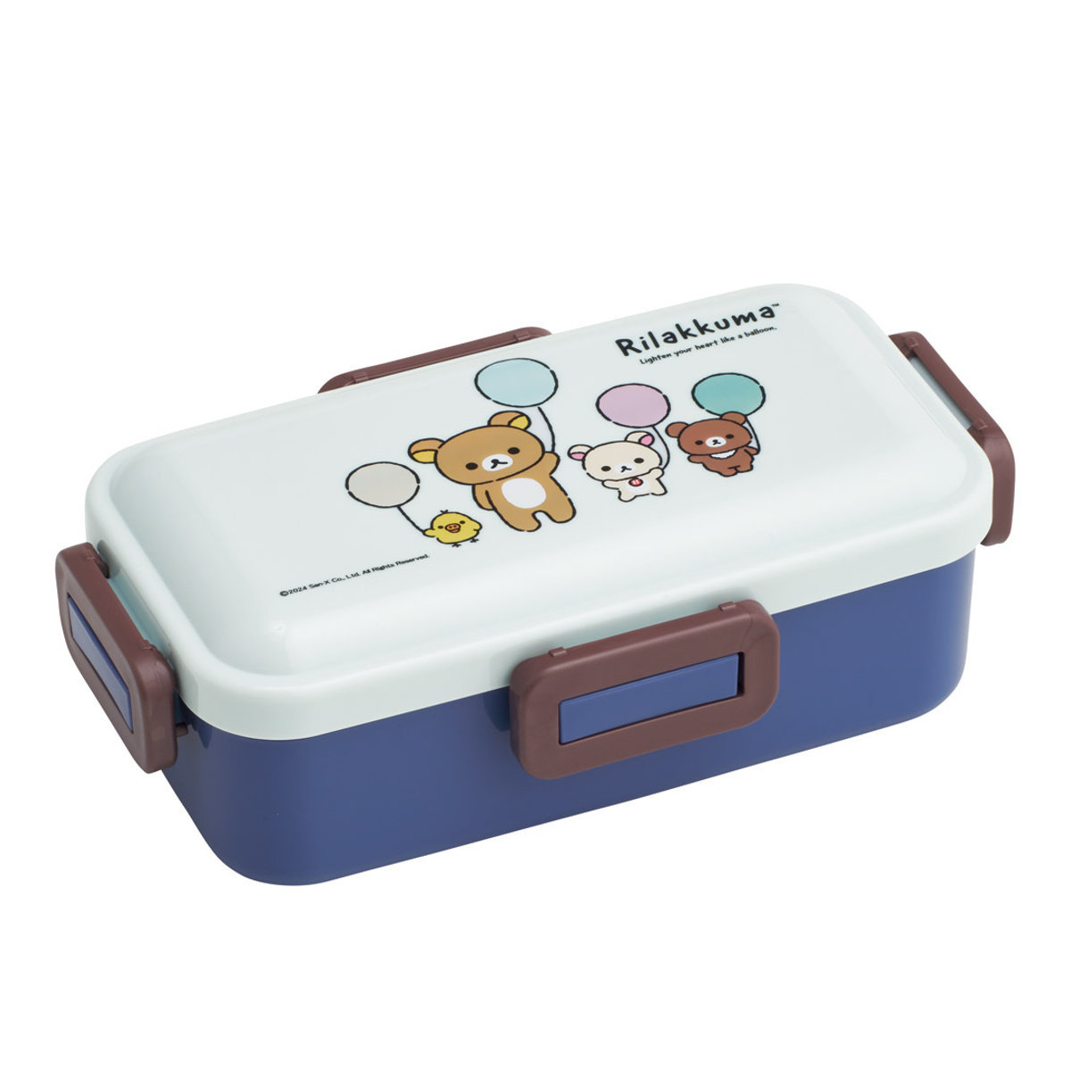 スケーター 弁当箱 1段 530ml 抗菌ふわっと弁当箱 リラックマ ふわっと