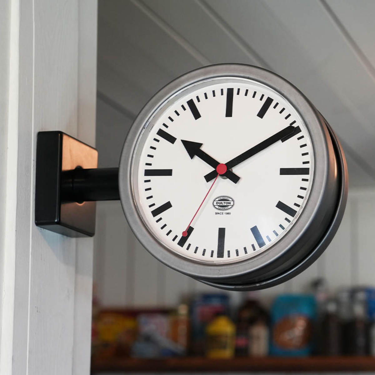 DULTON（ダルトン） 両面時計 壁掛け時計 ダブルフェイス ウォール