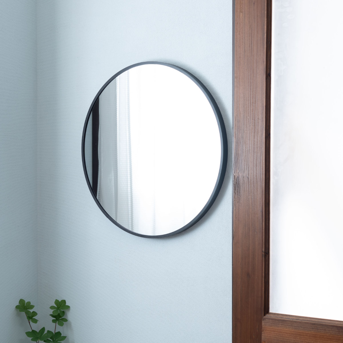 東谷 ウォールミラー 円型 直径50cm （ 丸 ラウンド 鏡 ミラー 壁掛け