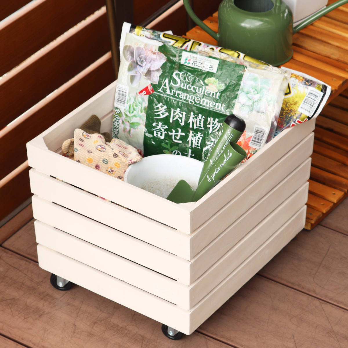 HABITER（アビテ） 収納ボックス ボナブル コンテナカート