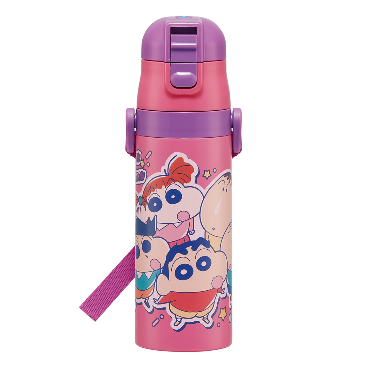 スケーター 水筒 470ml 超軽量ダイレクトボトル クレしん25