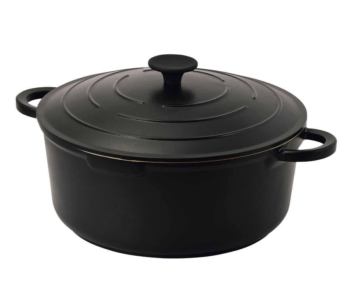 両手鍋 28cm IH対応 セラミック加工 無水調理 （ ガス火対応 両手なべ