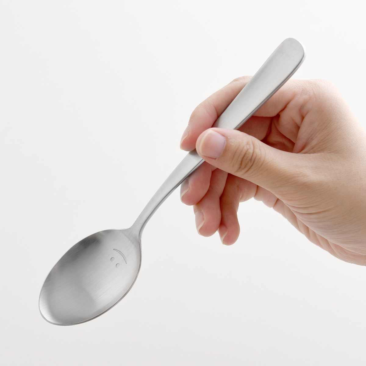 スプーン 逸品物創 スマイルスプーン 4本セット （ ステンレス 日本製