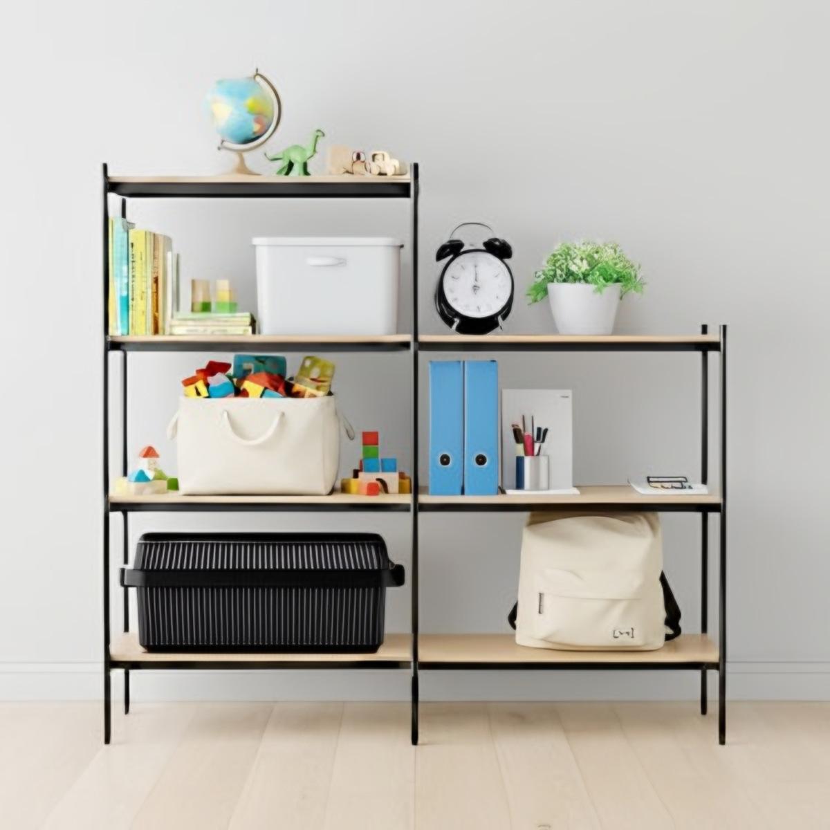 Like-it（ライクイット） オープンラック 82×40cm 3段 350-SLセット