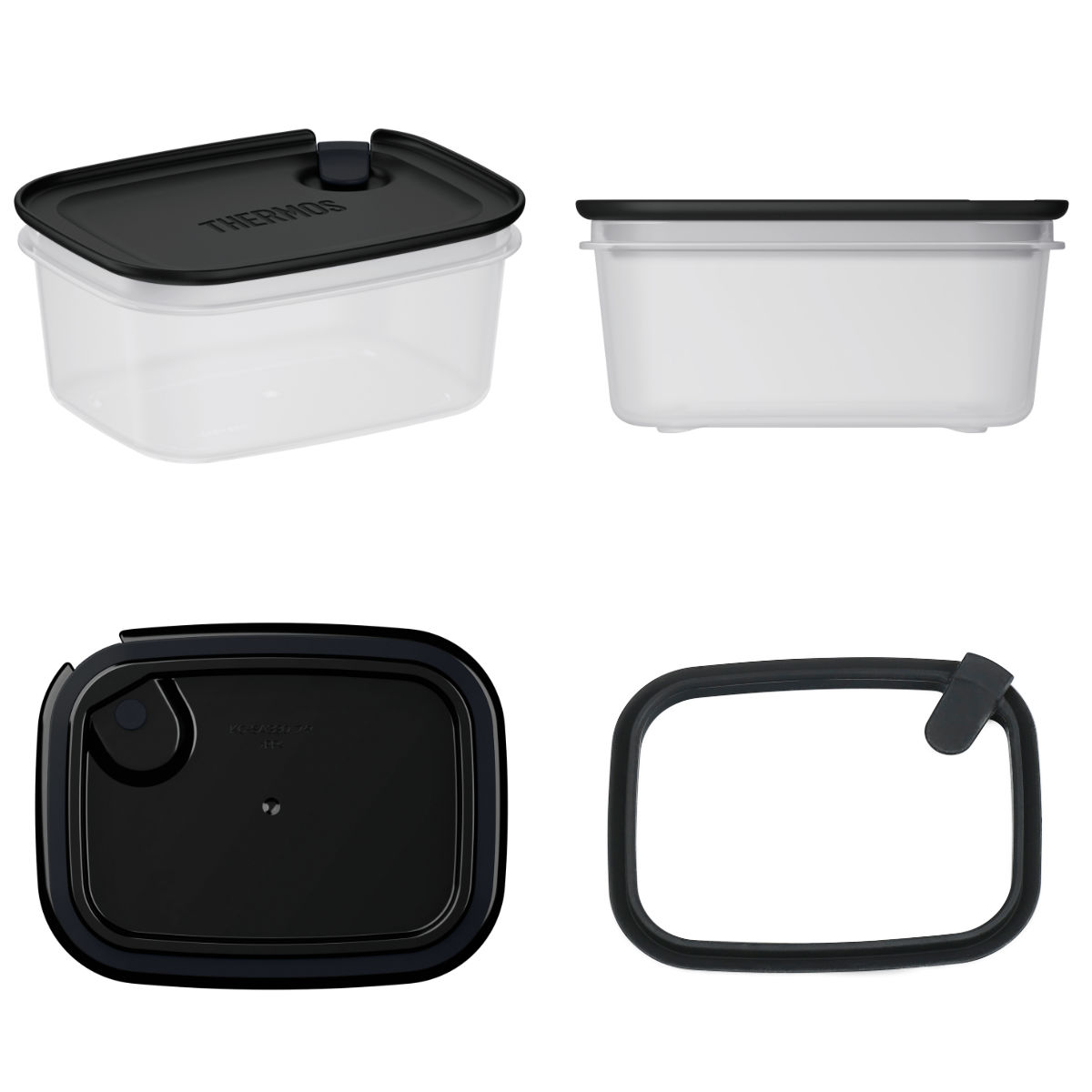 THERMOS（サーモス） 保存容器 380ml Myフードコンテナー 角型