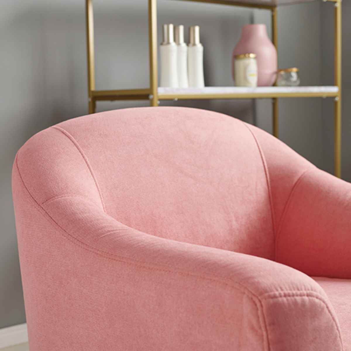 HAGiHARA（萩原） ソファ 幅70cm 一人掛け 肘掛け ファブリック （ 1人