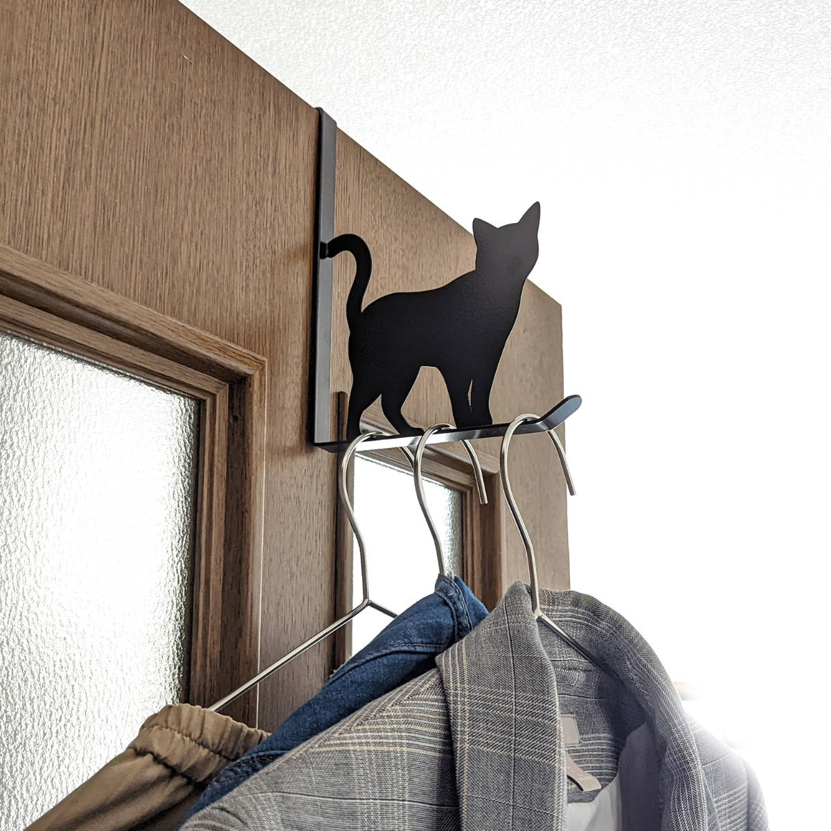 東洋ケース（TOYOCASE） ドアフック キャットドアフック おさんぽ ねこ