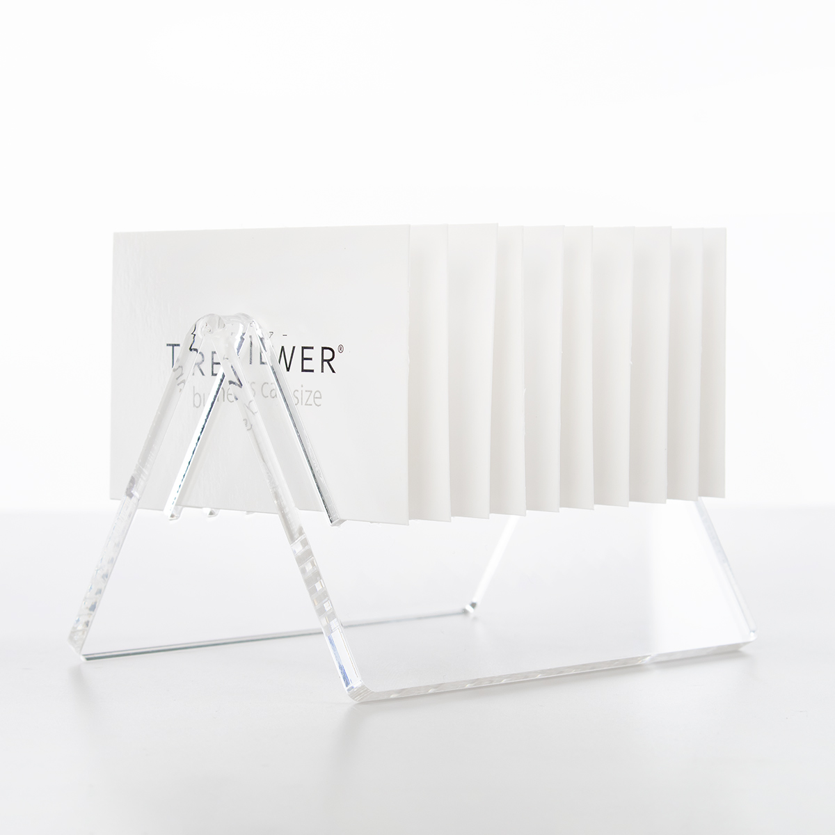 Trytec 特典付き カードスタンド amenist アクリル製 名刺 日本製