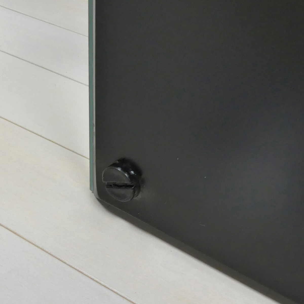 クロシオ ミラーコンソールテーブル 高さ80cm （ 玄関 ガラス サイド