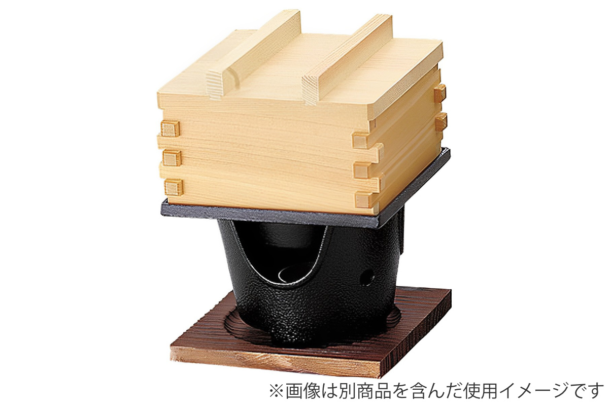和せいろ ひのき製 角型セイロセット ミニ 日本製 （ 卓上せいろ 蒸籠