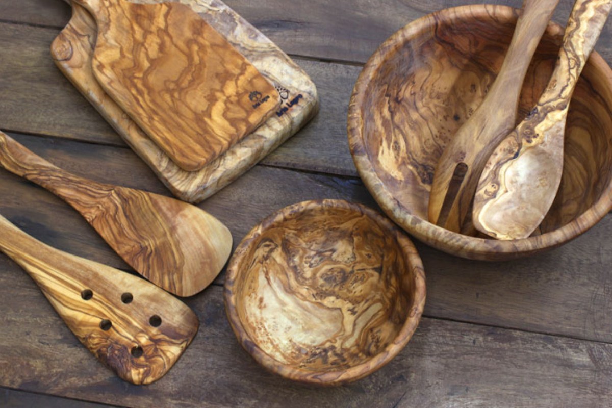 Arte Legno カッティングボード 23.5cm オリーブウッド 天然木