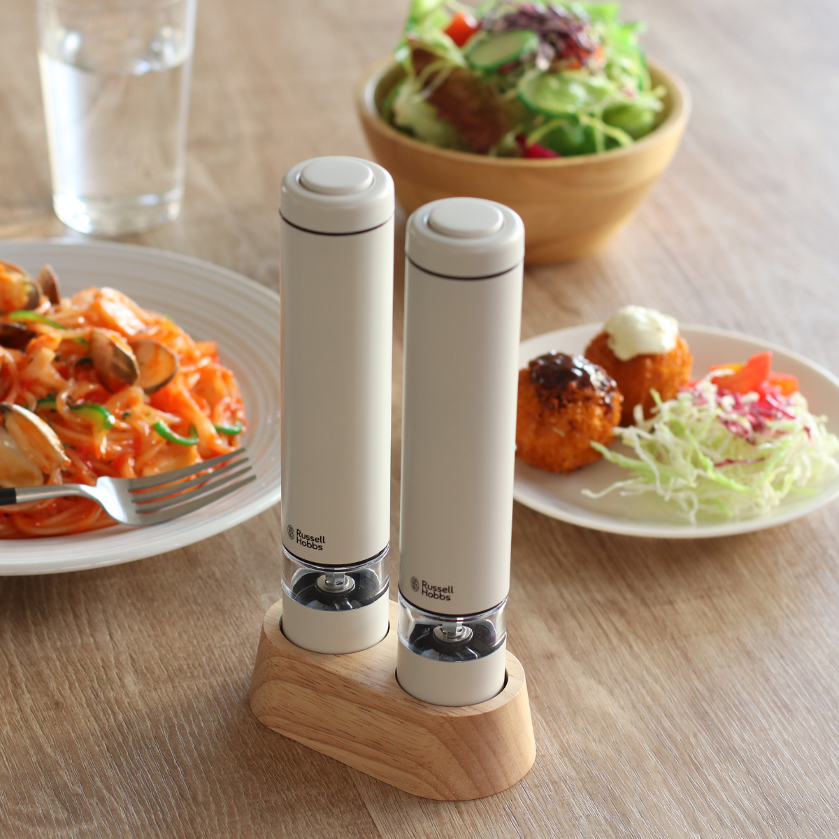RUSSELL HOBBS（ラッセルホブス） 特典付き 電動ミル ミニ 2本セット