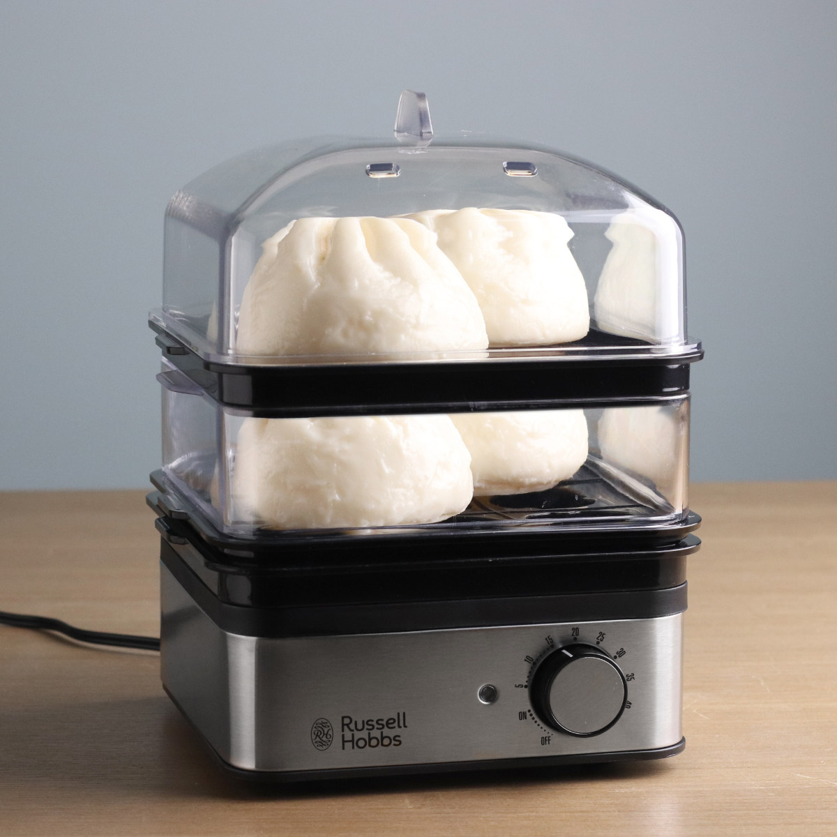 RUSSELL HOBBS（ラッセルホブス） 特典付き 電動蒸し器 2段 ミニ