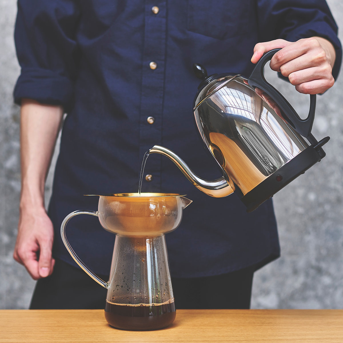 RUSSELL HOBBS（ラッセルホブス） 電気ケトル 1L カフェケトル