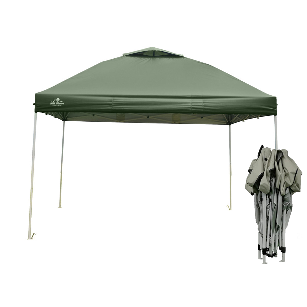 タープテント ワンタッチ タープ 3m テント BBQ キャンプ アウトドア