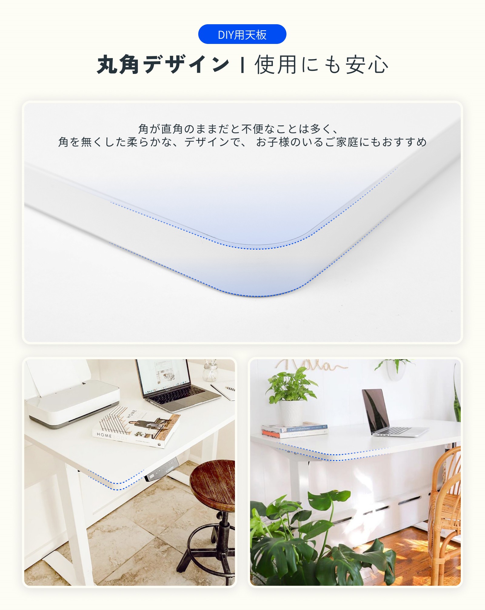 FlexiSpot デスク 天板のみ 昇降デスク 100×60 電動昇降デスク