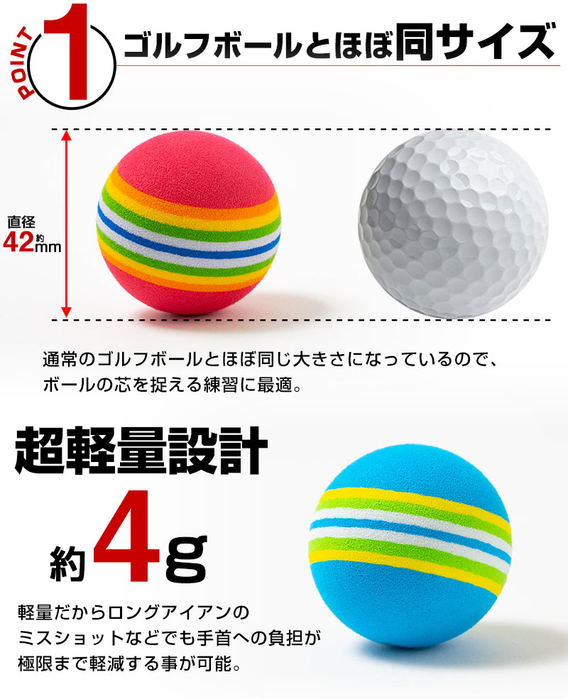 ソフトゴルフボール 30個セット 練習用 室内練習用 ゴルフ用 ブルー