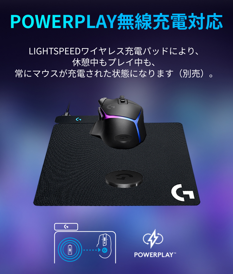 ロジクールG ゲーミングマウス Logicool G G502 X PLUS ワイヤレス