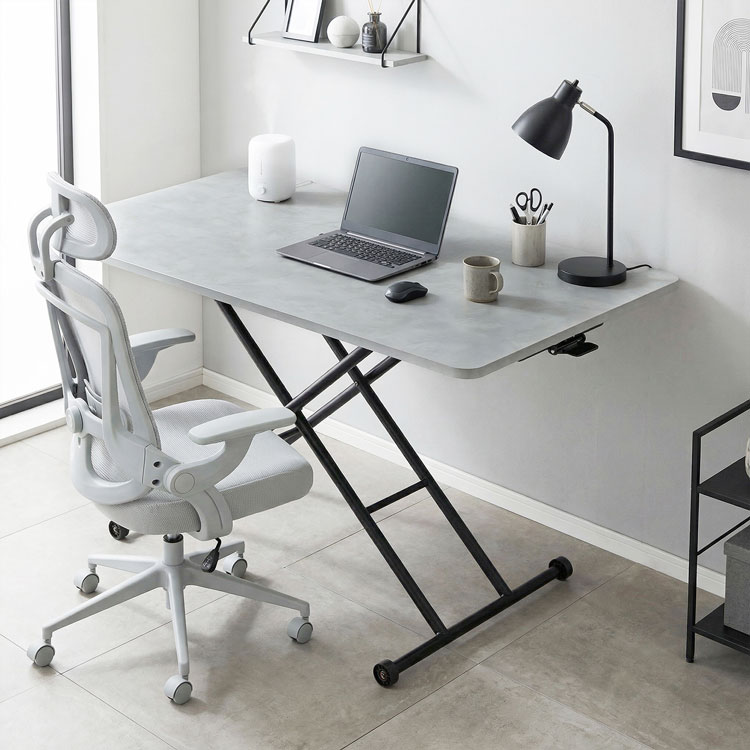 LOWYA（ロウヤ） 昇降テーブル テーブル 高さ調節 デスク 昇降式