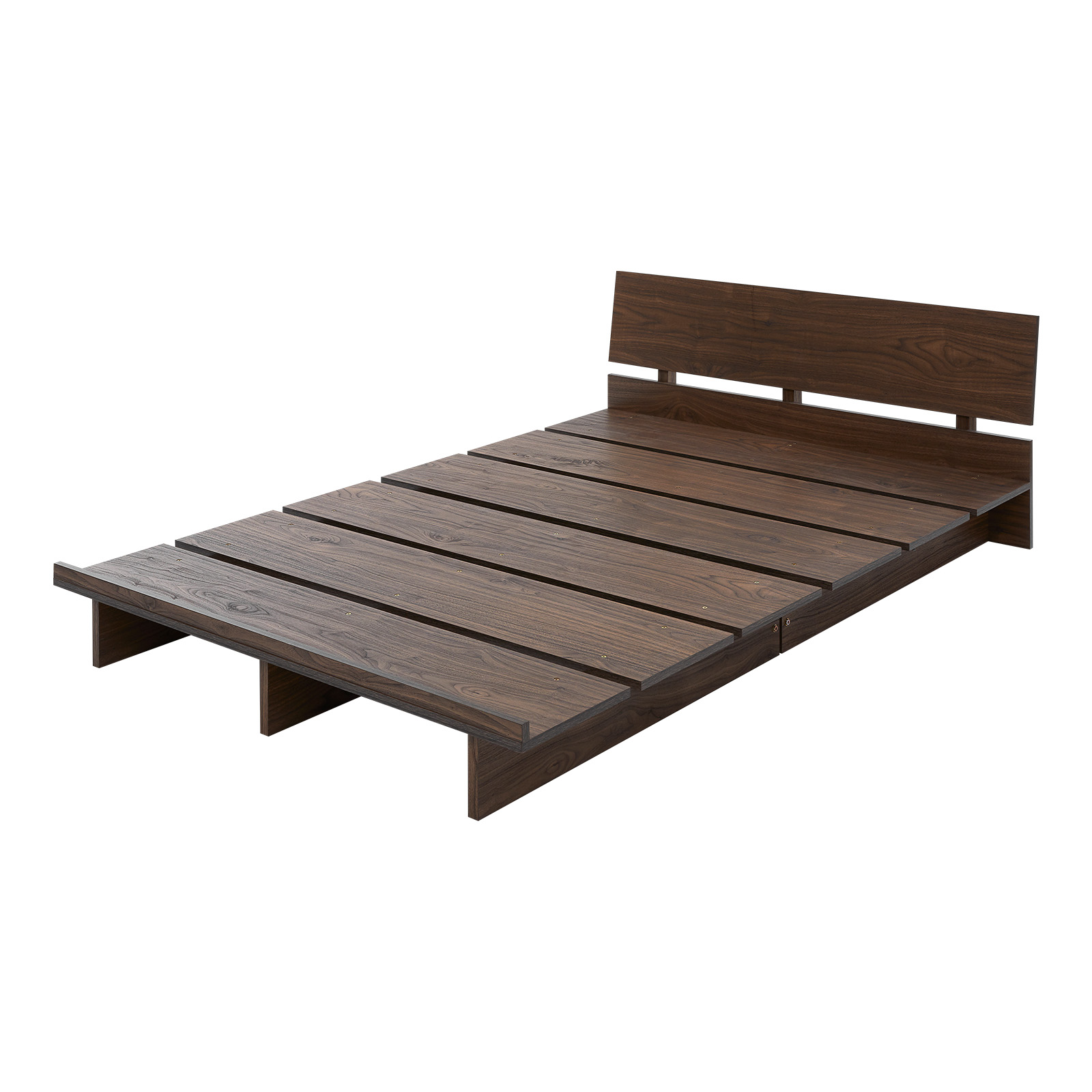 LOWYA（ロウヤ） セミダブルベッド フレーム単品 ベッドフレーム