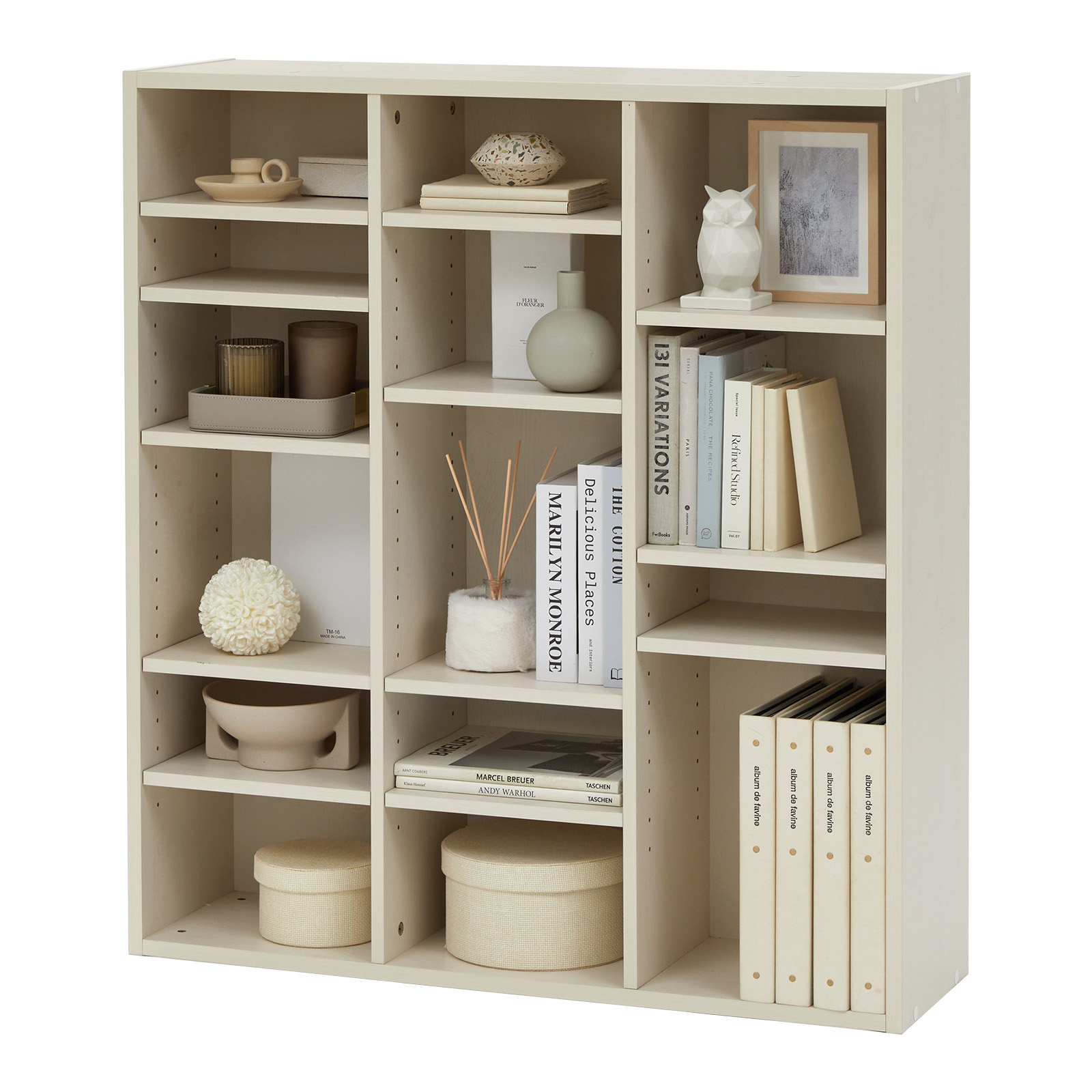 LOWYA（ロウヤ） 漫画 本棚 おしゃれ 収納 可動棚 スリム 90cm 漫画