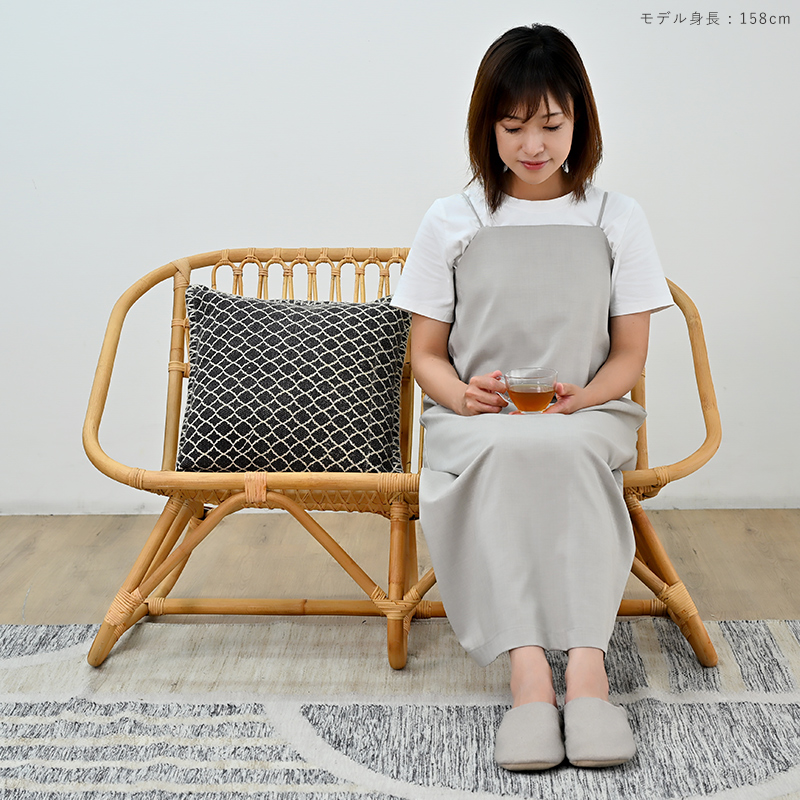 ラタンチェア 2人掛け ラタンソファ 110cm幅 二人用 C1552MX 爆買