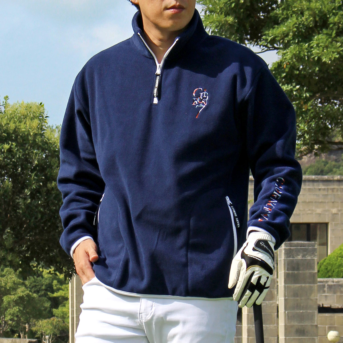 ゴルフ フリースジャケット メンズ ゴルフウェア スニードジャック