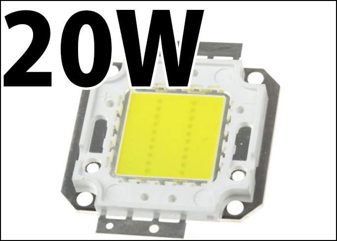 高品質 高効率 100W 白色 白 ホワイト 昼光色 ハイパワーLED素子 LED