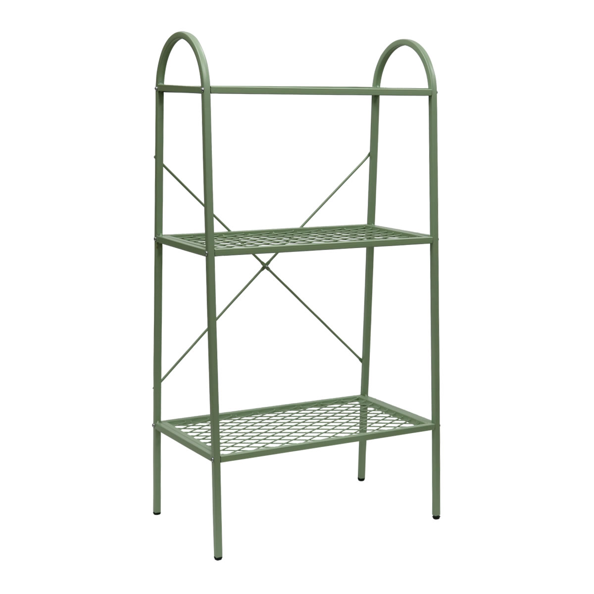 3段ラック 61cm幅 マットブラック ブルーグレー モカブラウン