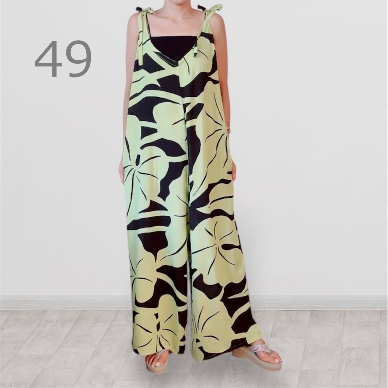 オールインワン レディース ハワイ ハワイアン フラ フラダンス ズボン